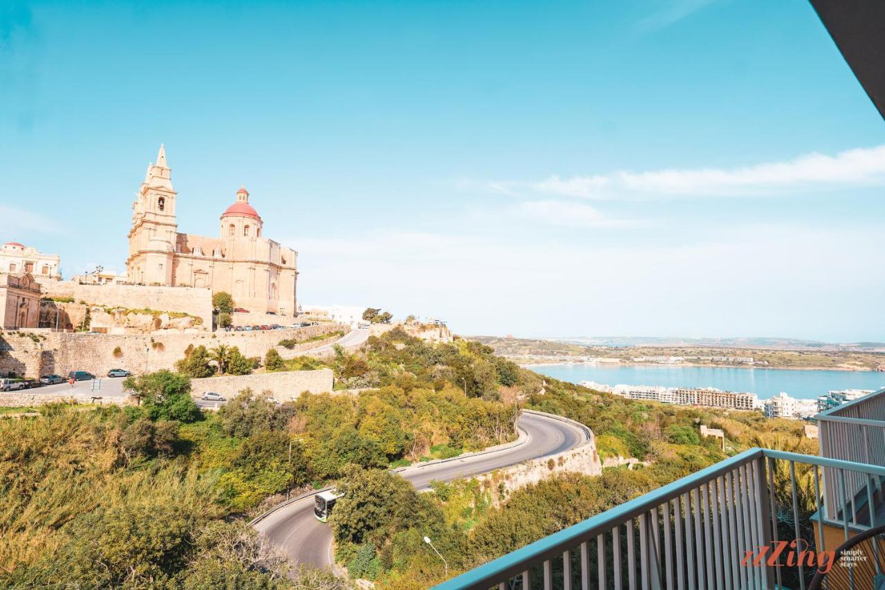 A Holiday Home In Mellieha With Gorgeous Views 외부 사진